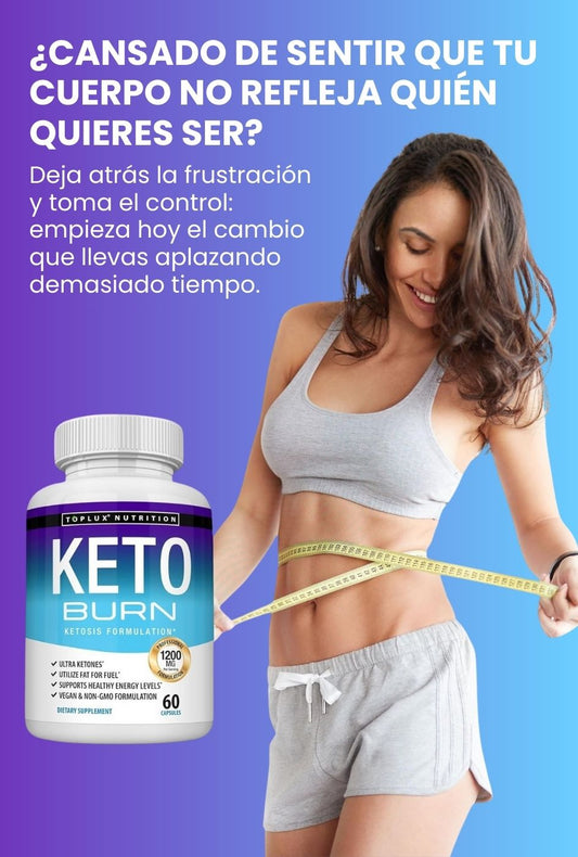 Toplux Keto Burn - Ketosis para la Pérdida de peso